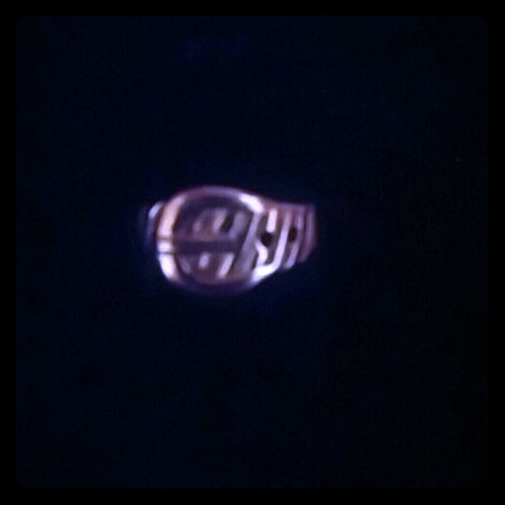 Gold Buckle Ring